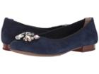 Me Too Sapphire (blue Nights Kid Suede) Women's Dress Flat Shoes