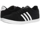 Adidas Courtset (black/white/matte Silver) Women's Lace Up Casual Shoes
