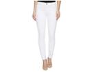 Hudson Nico Mid-rise Ankle Super Skinny Jeans In Optical White (optical White) Women's Jeans