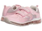 Geox Kids Android 15 (little Kid/big Kid) (pink/white) Girl's Shoes