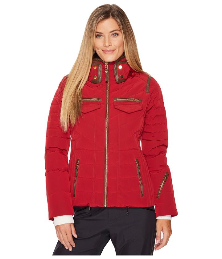 Obermeyer Devon Down Jacket (red Tannin) Women's Coat