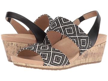 Lifestride Marcela (black/white) Women's  Shoes