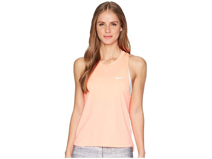 Nike Dry Miler Running Tank (crimson Pulse) Women's Sleeveless