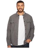 The North Face Campground Sherpa Shirt (tnf Medium Grey Heather) Men's Long Sleeve Button Up