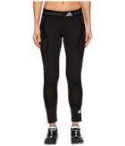 Adidas By Stella Mccartney Run Ultra Flat Knit Mix Tights Cf3978 (black) Women's Casual Pants