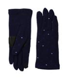 Echo Design Dot Dot Dot Gloves (maritime Navy) Dress Gloves