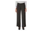 Eileen Fisher Drapey Tencel Stretch Wide Leg Trousers (black) Women's Casual Pants