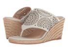 Johnston & Murphy Gina (ice Waxy Leather) Women's Dress Sandals