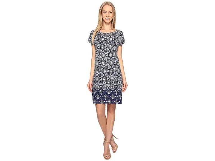 Hatley Tee-shirt Dress (tiled Mandella) Women's Dress