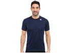 Adidas All World Short Sleeve Tee (collegiate Navy/white) Men's T Shirt