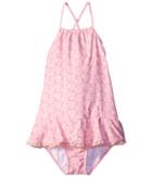 Seafolly Kids Swan Lake Tank Top (infant/toddler/little Kids) (ballet Pink) Girl's Swimwear