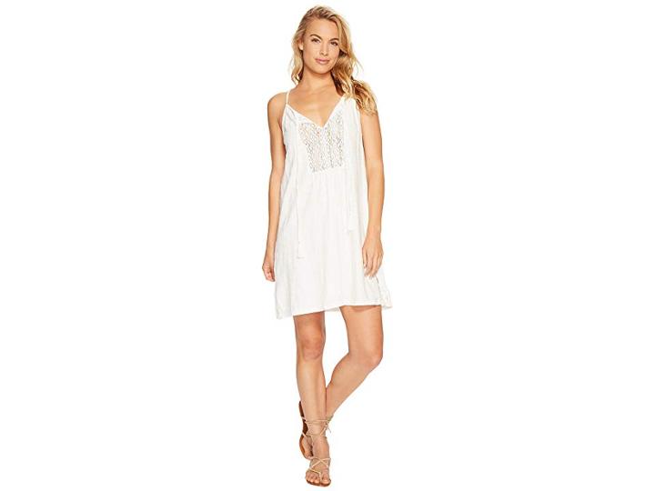 Roxy Black Water Dress (marshmallow) Women's Dress
