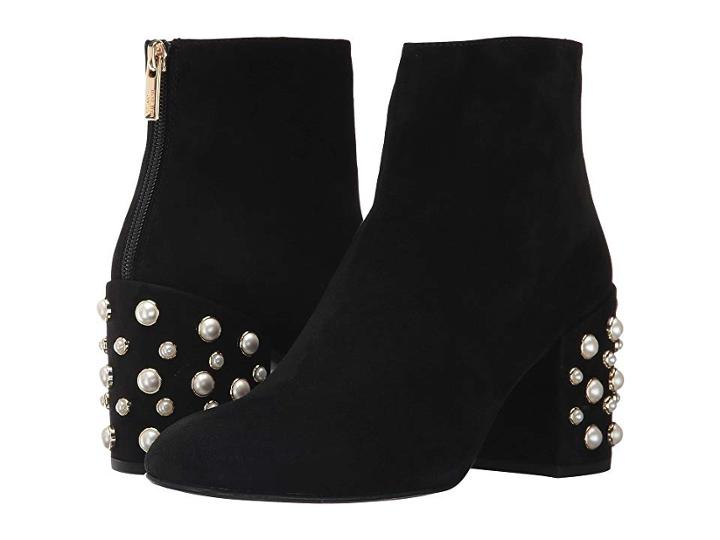 Stuart Weitzman Pearlbacari (black Suede) Women's Shoes