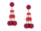 Lilly Pulitzer Slathouse Soiree Earrings (blackberry) Earring