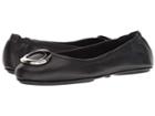 Bandolino Fanciful (black Leather) Women's Flat Shoes