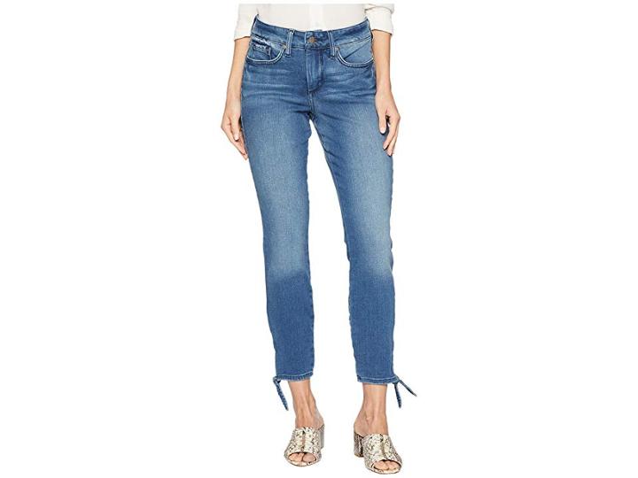 Nydj Ami Skinny Ankle W/ Tie Hem In Wishful (wishful) Women's Jeans