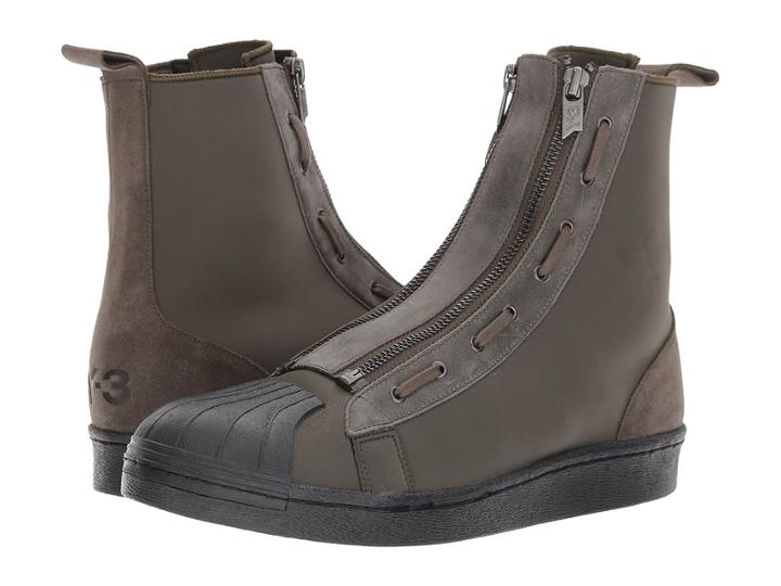 Adidas Y-3 By Yohji Yamamoto Pro Zip (black Olive/core Black/core Black) Shoes