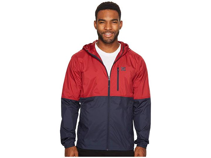 Dc Dagup Block Windbreaker (rio Red) Men's Coat