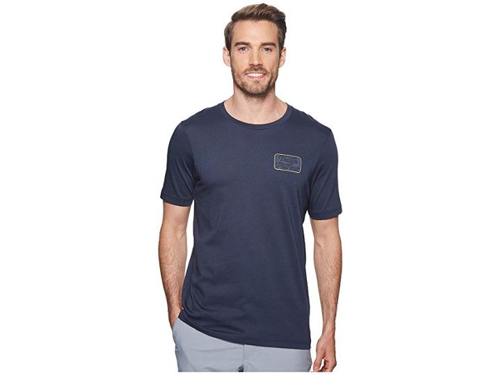 Travismathew Truck Stop Tee (blue Nights) Men's T Shirt