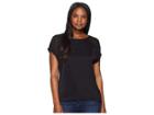 B Collection By Bobeau Isla Mixed Tee (black) Women's T Shirt