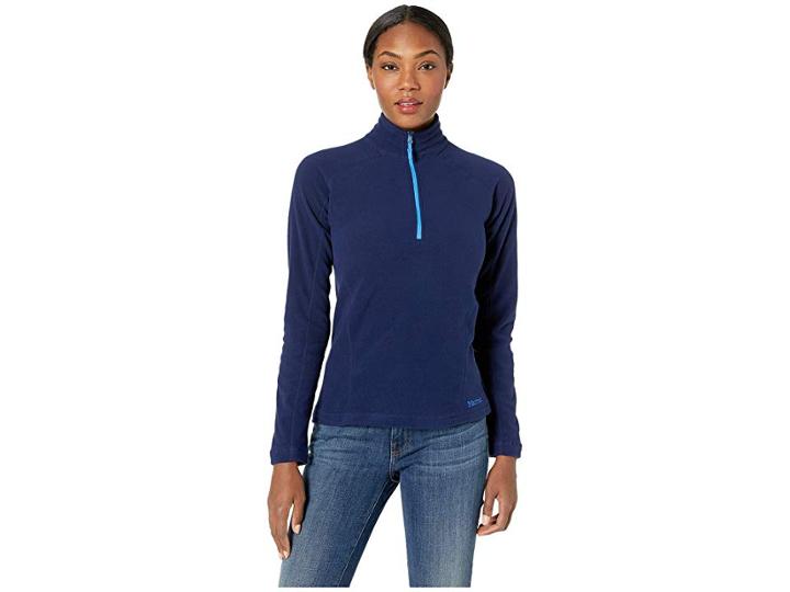 Marmot Rocklin 1/2 Zip (arctic Navy) Women's Clothing