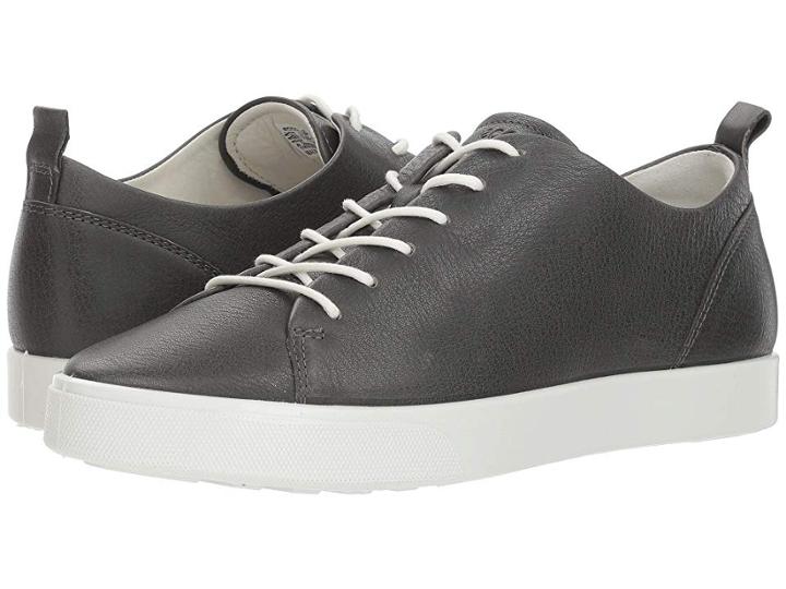 Ecco Gillian Tie (moon Cow Leather) Women's Lace Up Casual Shoes