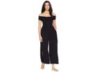 L*space Sao Paulo Romper Cover-up (black) Women's Jumpsuit & Rompers One Piece