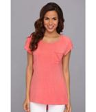 Ugg Shirley Semi-fitted Tunic (pencil Eraser) Women's Short Sleeve Pullover