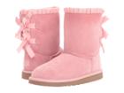 Ugg Kids Bailey Bow Ruffles (big Kid) (baby Pink) Girls Shoes