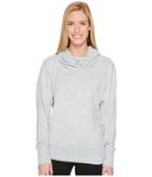Lucy Inner Purpose Pullover (sleet Grey Heather) Women's Long Sleeve Pullover