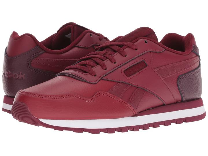Reebok Classic Harman Run (triathlon Red/collegiate Burgundy/maroon/white) Women's Classic Shoes