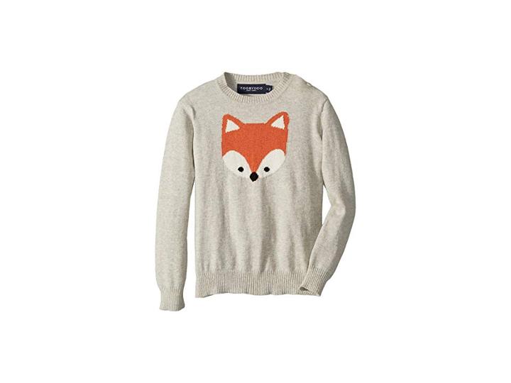 Toobydoo Cashmere Baby Sweater (infant/toddler) (grey Fox) Kid's Sweater