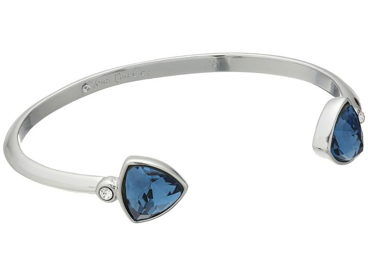 Vera Bradley Holiday Confetti Cuff Bracelet (silver Tone/blue) Bracelet