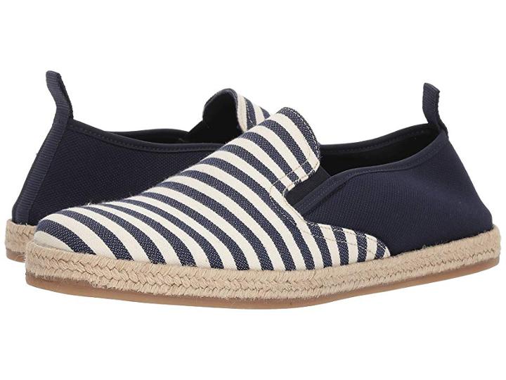 Parc City Boot Pier Espadrille (navy Stripe) Men's Shoes