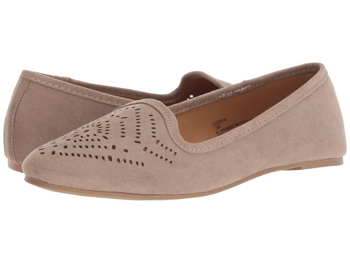 Madden Girl Loopper (taupe Fabric) Women's Shoes