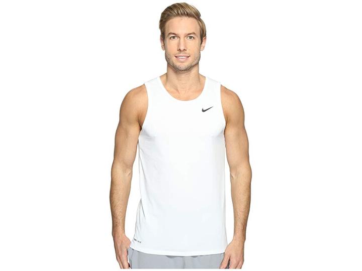 Nike Legend Tank Top (white/black) Men's Sleeveless