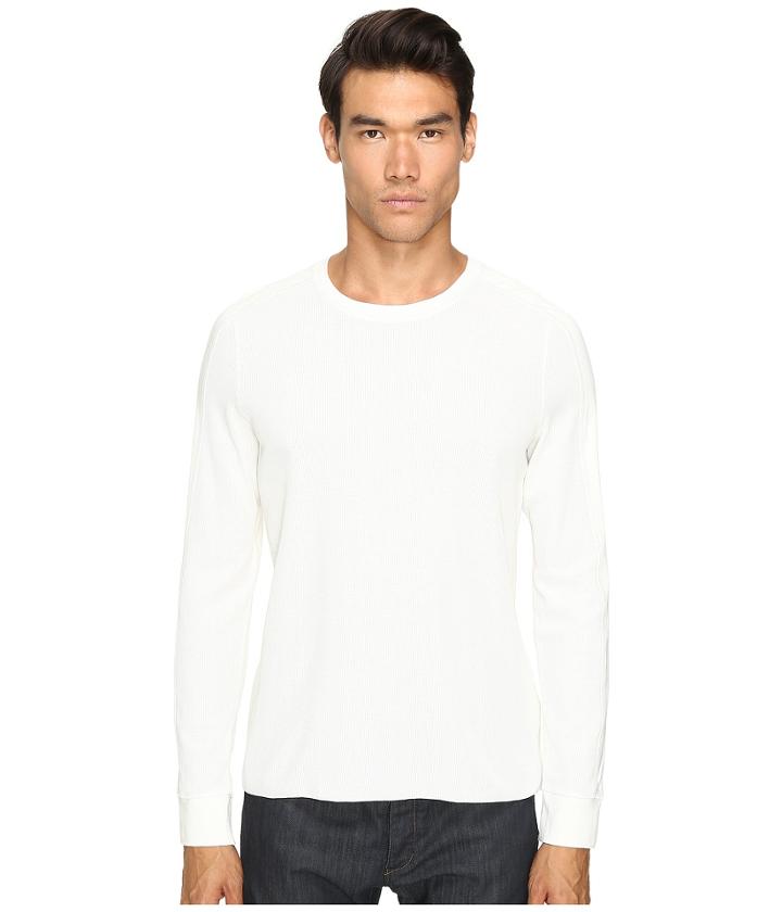 Vince Long Sleeve Crew (pearl) Men's T Shirt