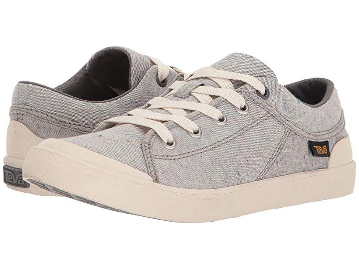Teva Freewheel Slubby Canvas (dark Grey Multi) Women's Shoes