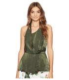 Stylestalker Trinity Top (forest Green) Women's Clothing