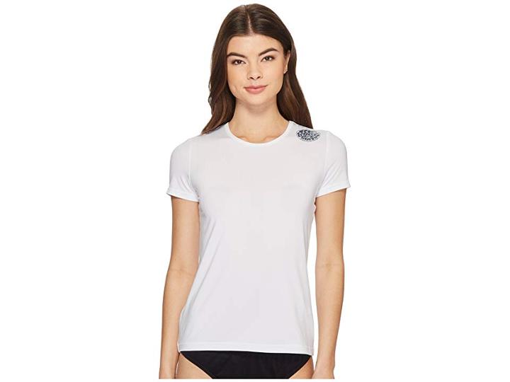 Rip Curl Whitewash Loose Fit Short Sleeve (white) Women's Swimwear