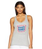 Reebok Cf Games Crest Tank Top (medium Grey Heather) Women's Clothing
