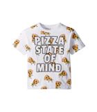Chaser Kids Vintage Jersey Pizza State Tee (toddler/little Kids) (white) Boy's T Shirt
