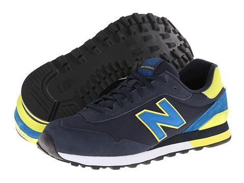 New Balance Classics Ml515 (black/blue 2) Men's Classic Shoes