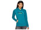 The North Face 1/2 Dome Full Zip Hoodie (everglade Multi) Women's Sweatshirt