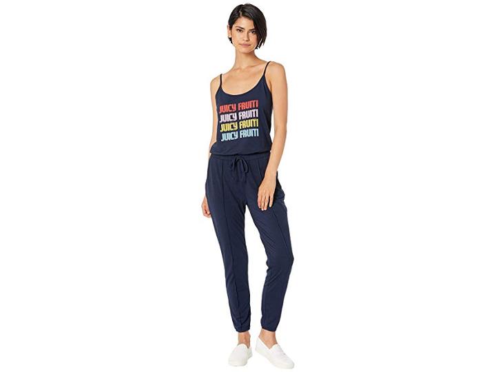 Juicy Couture Fruiti Juicy Terry Jumpsuit (regal) Women's Jumpsuit & Rompers One Piece