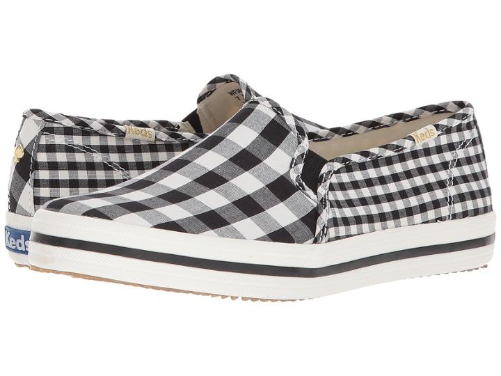 Keds X Kate Spade New York Double Decker Gingham (black) Women's Shoes