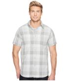 The North Face Short Sleeve Expedition Shirt (thyme Plaid) Men's Short Sleeve Button Up