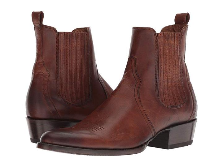 Frye Grady Chelsea (cognac Antique Pull-up) Men's Boots