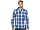 Tommy Jeans Essential Check Shirt (black Iris/multi) Men's Clothing