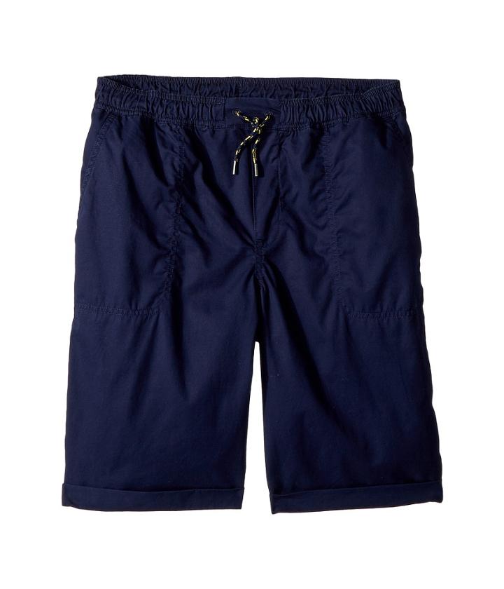 Polo Ralph Lauren Kids Relaxed Fit Cotton Shorts (big Kids) (newport Navy) Boy's Shorts